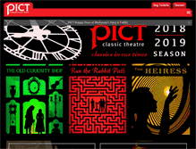 Tablet Screenshot of picttheatre.org